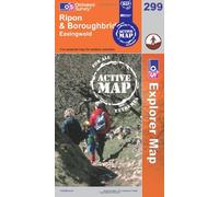 Ripon and Boroughbridge: No. 299 (OS Explorer Map Active)