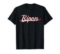 Ripon Wisconsin Athlete Vintage Varsity Throwback Style T-Shirt