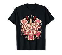 Ripper Club Quilting Retro Seam T-Shirt