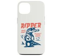 Ripper Crocodile Surfer Australia GoldCoast Down Under Case for iPhone 13