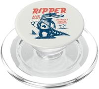 Ripper Crocodile Surfer Australia GoldCoast Down Under PopSockets PopGrip for MagSafe