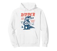 Ripper Crocodile Surfer Australia GoldCoast Down Under Pullover Hoodie
