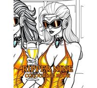 RIPPER NINE: A collection of interesting pages that need you attention, imagination and colour. (Bumper Colouring Books)
