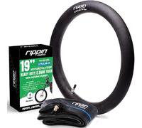Rippin Moto 2.75/3.00-19 Heavy Duty Inner Tube (70/100-19) 2.5mm Thick - TR4 Valve - Fits Most 3.0-19 Motocross Tires, Surron Light Bee X, Talaria, E-Ride PRO SS, Altis Sigma, Rawrr Mantis