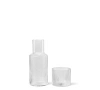 Ripple Carafe Small Set Clear
