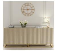 Ripple Cashmere 200cm Duo Sideboard - Modern Fluted Design