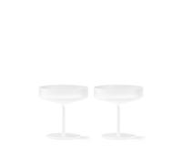 Ripple Champagne Glass Set of 2 Frosted