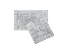 Ripple Collection Pure Cotton Jacquard 2Pc Bath Set