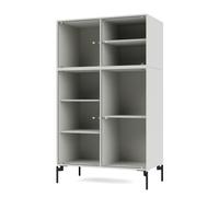 Ripple III Display cabinet Nordic - black legs Montana QUICK SHIP - 5715288333553