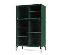 Ripple III Display cabinet Pine - black legs Montana QUICK SHIP - 5715288333959