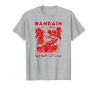 Ripple Junction Bahrain Grand Prix 2004 T-Shirt, Men, Heather Grey, 4X-Large