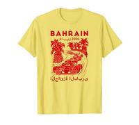 Ripple Junction Bahrain Grand Prix 2004 T-Shirt, Men, Lemon Yellow, Small