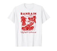 Ripple Junction Bahrain Grand Prix 2004 T-Shirt, Men, White, 4X-Large