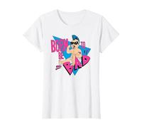 Ripple Junction Born to be Bad Mohawk Baby T-Shirt, Women, White, X-Small