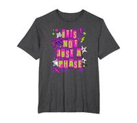 Ripple Junction It’s Not Just a Phase Scene Kid T-Shirt, Men's Big and Tall, Dark Heather Grey, 6X Tall