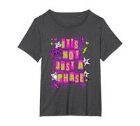 Ripple Junction It’s Not Just a Phase Scene Kid T-Shirt, Women's Plus, Dark Heather Grey, 2X