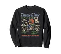 Ripple Junction Throttle and Tonic Biker Bar Motor Mile Sweatshirt