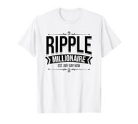Ripple Millionaire Est Any Day Now | Crypto Blockchain T-Shirt