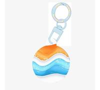 Ripple Pattern Dog Tags for Pets,Round Acrylic Pet ID Tags,Perfect for Small to Large Dogs and Cats,Cute & Functional