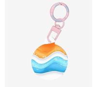 Ripple Pattern Dog Tags for Pets,Round Acrylic Pet ID Tags,Perfect for Small to Large Dogs and Cats,Cute & Functional