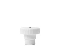 Ferm Living Ripple portable table lamp 10 cm White