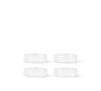 Ripple Serving Bowls Set of 4 Frosted