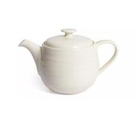 Ripple Stoneware Tea Pot Make A Ripple Not A Wave with Its Clotted Cream Colour and Rippled Finish, This Teapot is Just The Thing for Sharing A Brew with Friends - Cream