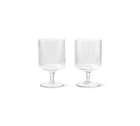 Ripple Wine Glass Set of 2 Clear