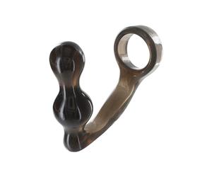 Rippled TPE 6" Inch Realistic Dildo Dong Anal Butt Plug Penis Ring Sex Toy Wand