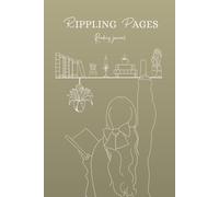Rippling Pages - Reading Journal: Reading tracker notebook -Classique interior - 100 review pages + reading bingo + goals + this or that + book of the year... - Ruban Collection - Olive color