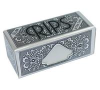 RIPS Black Xtra Thin Slim Regular Size Cigarette Rolling Papers - Pack of 24, 300 g