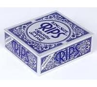 Rips blue king size cigarette papers on a roll full box of 24 rolls