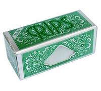 RIPS GREEN SLIM PAPER CIGARETTE PAPERS ROLLS - 12 ROLLS BY TRENDZ