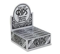 Rips Rolling Paper - Black Xtra Thin King Size 24 Pack