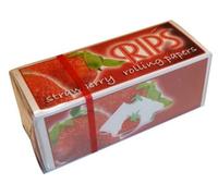 Rips 'Strawberry' Flavoured Cigaretter Rolling Papers - 3 Rolls by Gr8vape