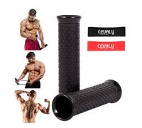 RipStick Workout Equipment Resistance and Strength Training for Shoulders, Back, Biceps (Black)