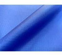 Ripstop Spinnaker Lightweight Fabric Kite Marine Material Nylon Water Resistant Cloth 150-155cm Wide (Sold by The metre) (Blue)