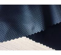 Ripstop Spinnaker Lightweight Fabric Kite Marine Material Nylon Water Resistant Cloth 150-155cm Wide (Sold by The metre) (Black)