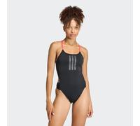 Adidas Ripstream 3 Stripes Tie Back Swimsuit Black 32 Woman