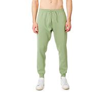 RIPT Men’s Fleece Joggers with Drawstring Waist Cuffed Tracksuit Bottoms with Pockets Soft Touch Sweatpants for Gym & Loungewear (Khaki, XXL)