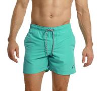 RIPT Mens Performance Essentials Quick Dry Uv 50 Sun Protection Swim Shorts Trunks, Turquoise, M UK