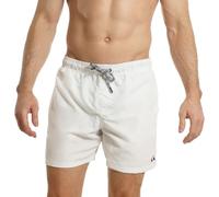 RIPT Mens Performance Essentials Quick Dry Uv 50 Sun Protection Swim Shorts Trunks, White, S UK