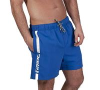 RIPT Men's Swim Shorts Quick Dry UV 50, White/Royal Blue, XL