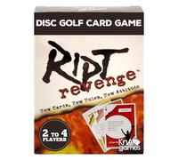 Ript Revenge Disc Golf Card Game | Fun Disc Golf Game | Plays During a Round of Disc Golf | Play for Skins or for Strokes | 2-4 Players | Pack of 52 Cards