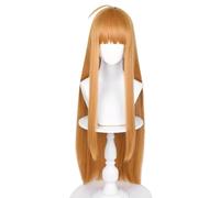 RiRaku Anime Cosplay Wig Futaba Sakura Orange Long Halloween Costume Cosplay Wig,For Christmas Carnival Party
