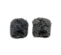 rirue Furry Fur Cover for Zoom H5 STUDIO Windscreen Outdoor Windshield Mic Accessory Studio Recording