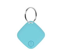 rirue Mini GPS Tracker Bluetooth Anti-Lost Device Key Pet Mobile Phone Anti-Lost Device Blue