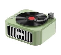 rirue Retro Bluetooth5.3 Speaker 18th Century Phonograph Style Speaker 360° Stereo Sound Vinyl Record C