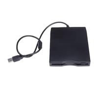 rirue USB External Floppy Drive Floppy Disk Drive 3.5 Inch 1.44M USB Computer Mobile Floppy Drive Plate