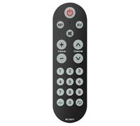 Riry Universal remote control works with most TV brands, with large buttons, it is easy to use and easy to use even for the elderly.